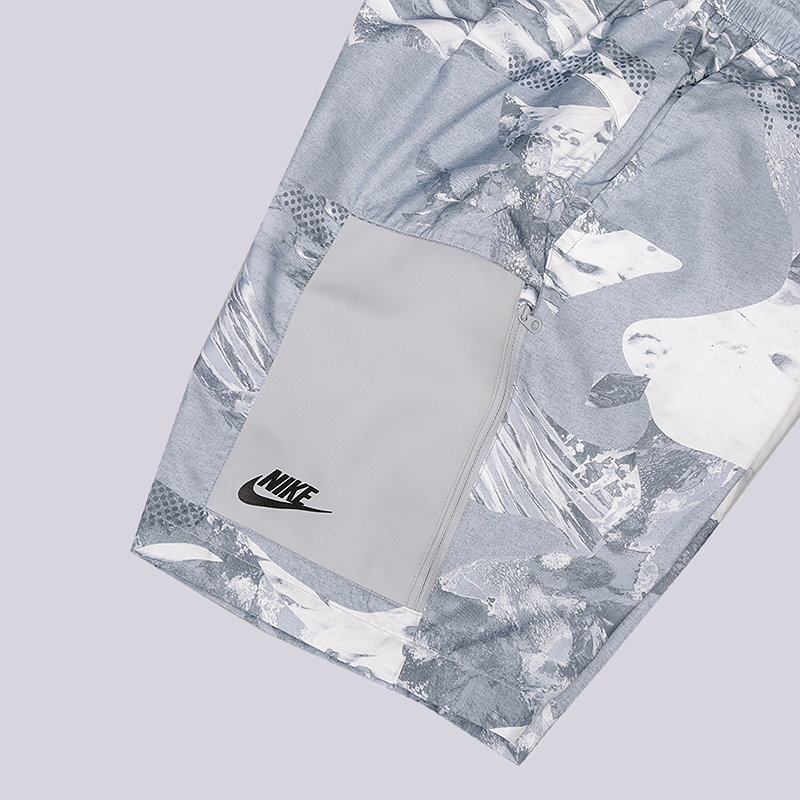 мужские серые шорты Nike Short Wvn Su Nrg 834352-012 - цена, описание, фото 3
